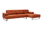 Atelier Del Sofa Mustang Large Right - Naranja
